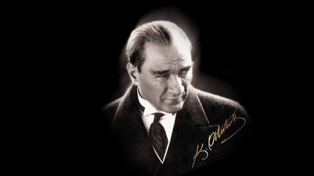 Falda Atatürk Görmek